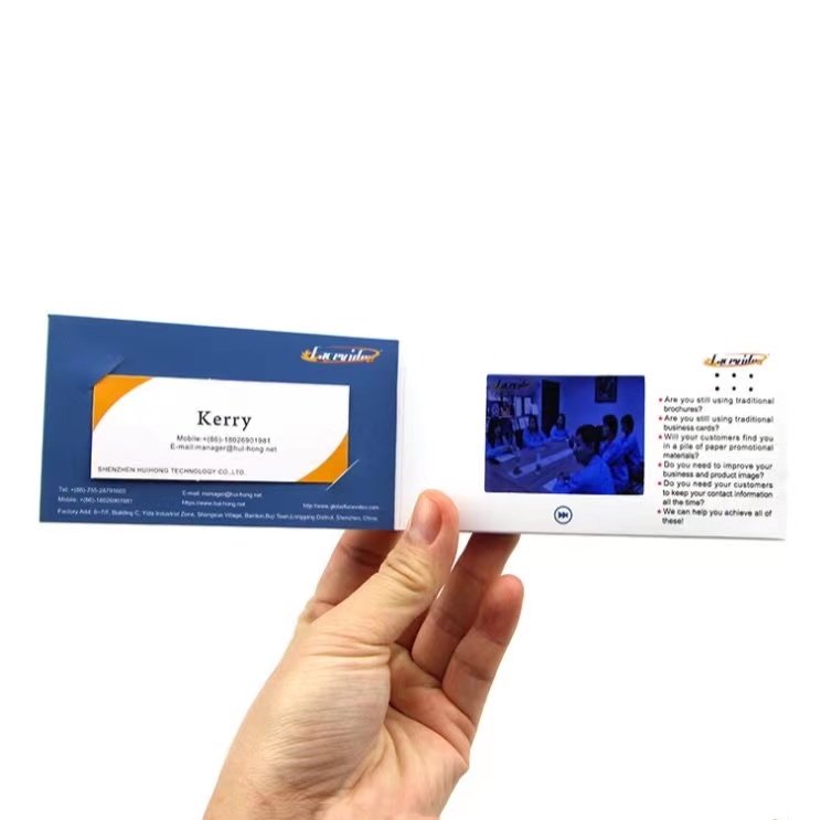 2.4" Video Business Card